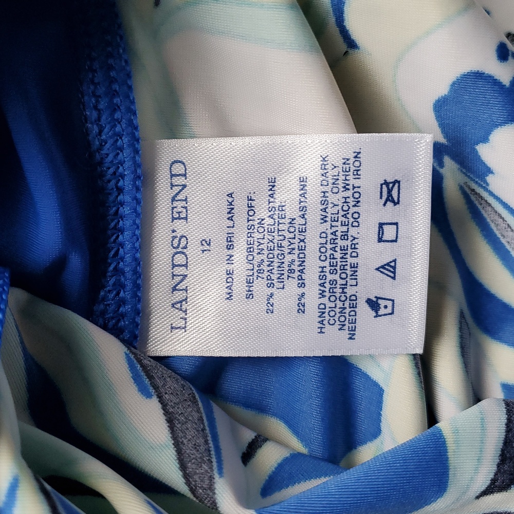 Lands' End Tankini Swim Suit Top - Picture 5 of 13